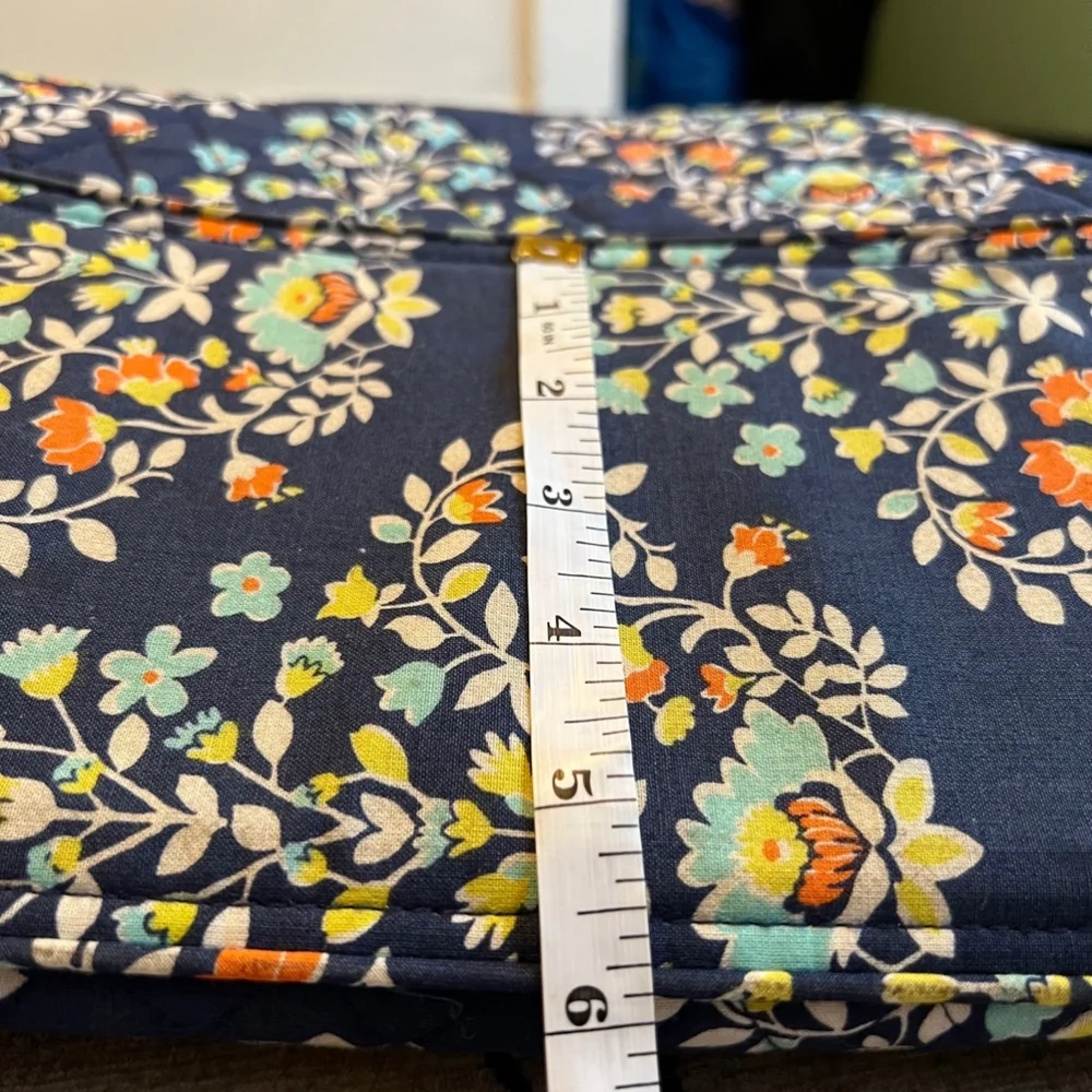 Vera Bradley Floral Blue Multi Tote Bag